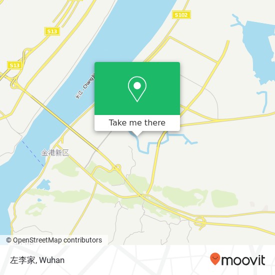 左李家 map