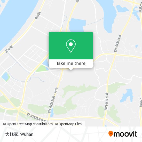 大魏家 map