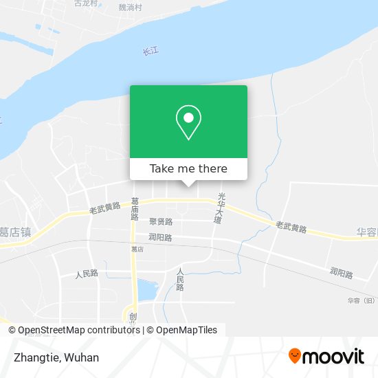 Zhangtie map