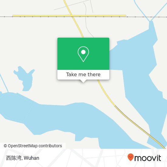 西陈湾 map