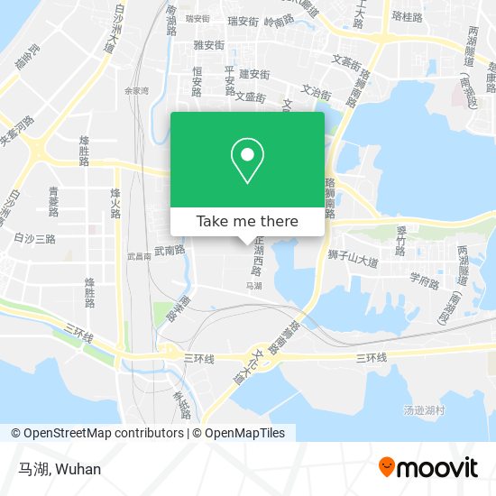 马湖 map