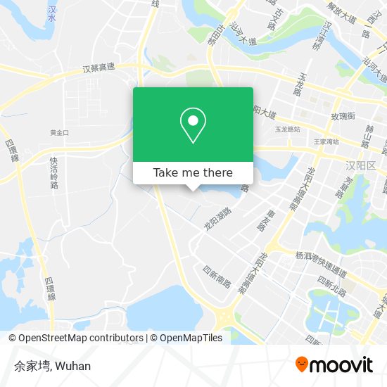 余家塆 map