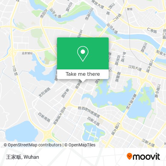 王家畈 map