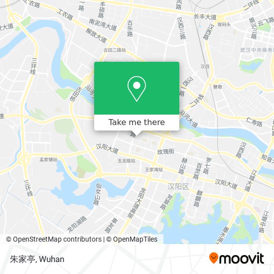 朱家亭 map