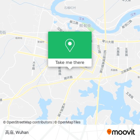高庙 map