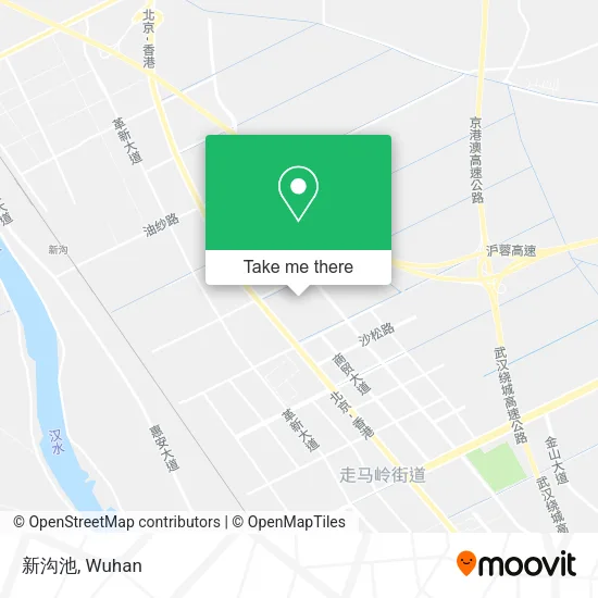 新沟池 map
