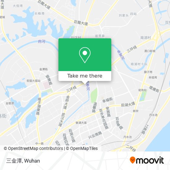 三金潭 map