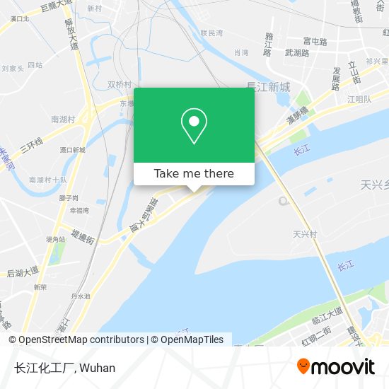 长江化工厂 map