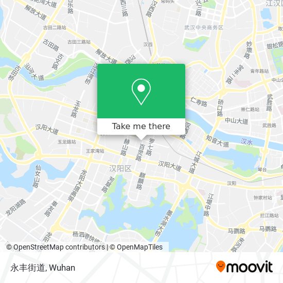 永丰街道 map