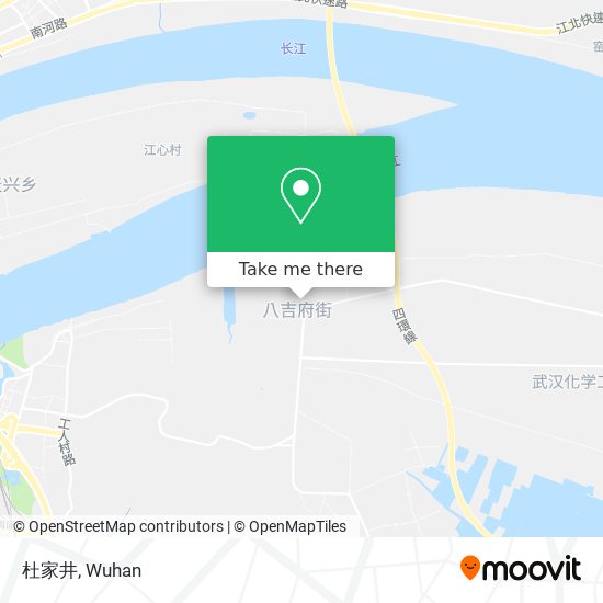 杜家井 map