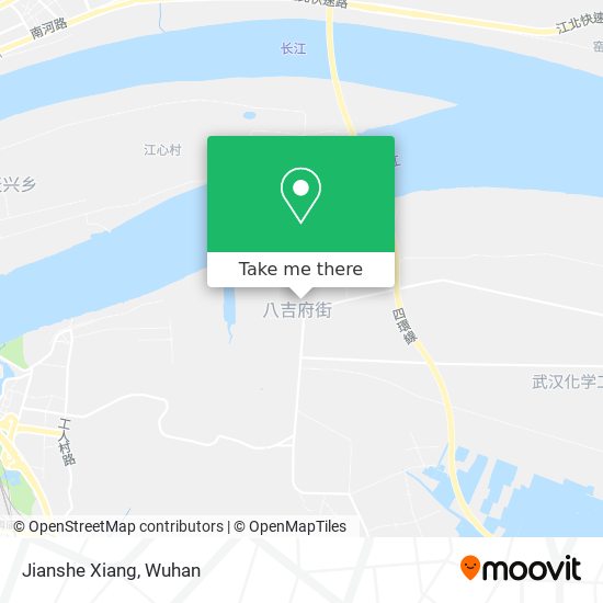 Jianshe Xiang map