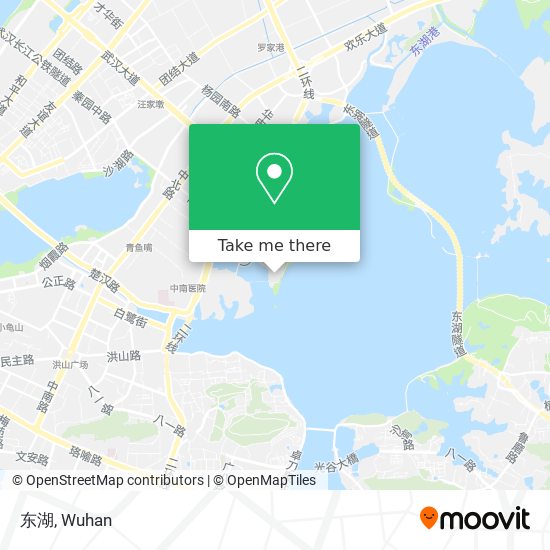东湖 map