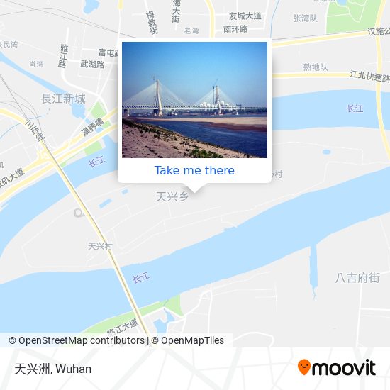 天兴洲 map