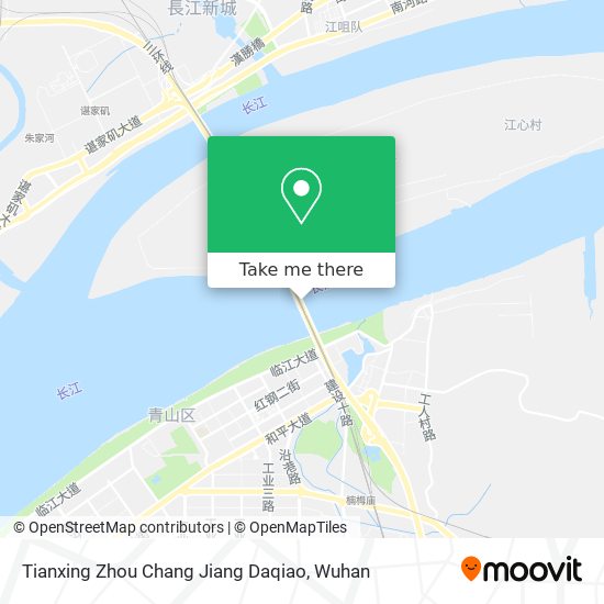 Tianxing Zhou Chang Jiang Daqiao map