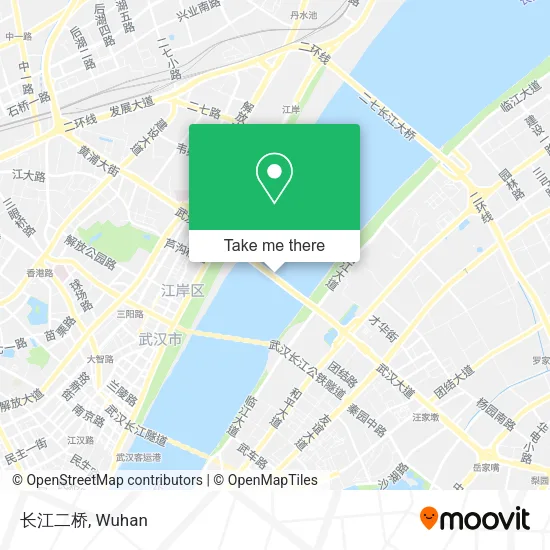 长江二桥 map
