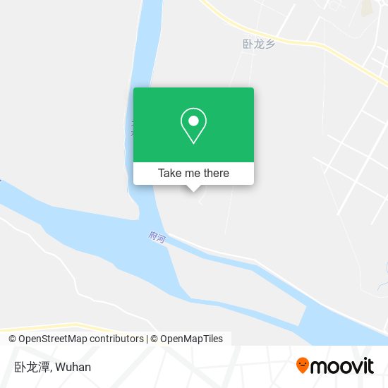 卧龙潭 map