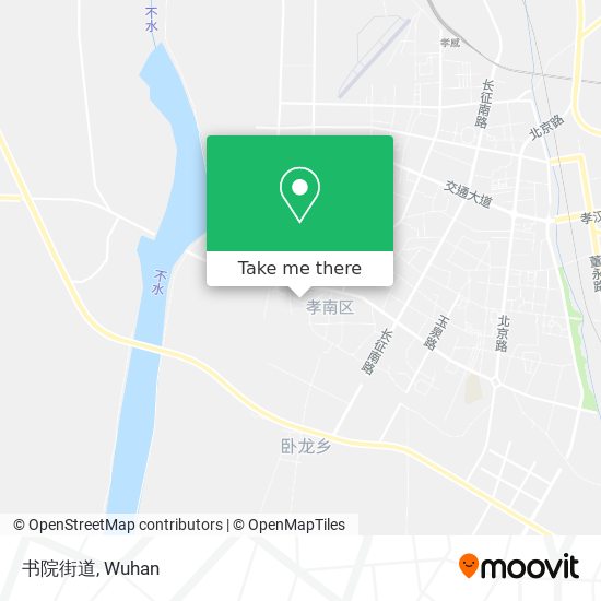 书院街道 map