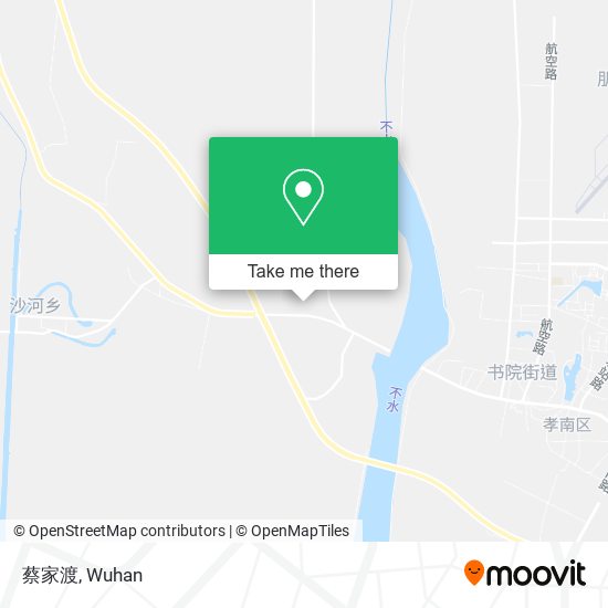蔡家渡 map