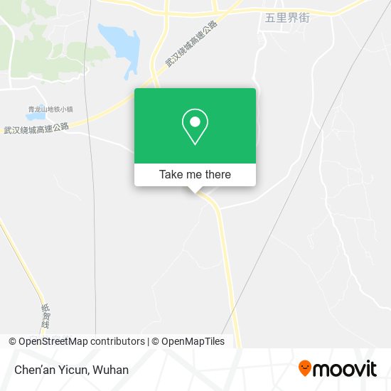 Chen’an Yicun map