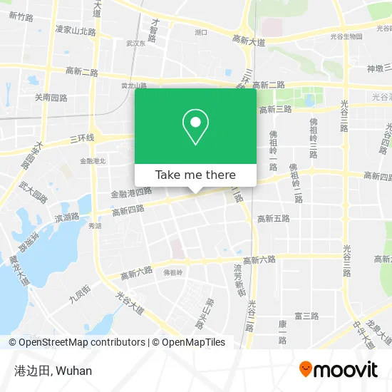 港边田 map
