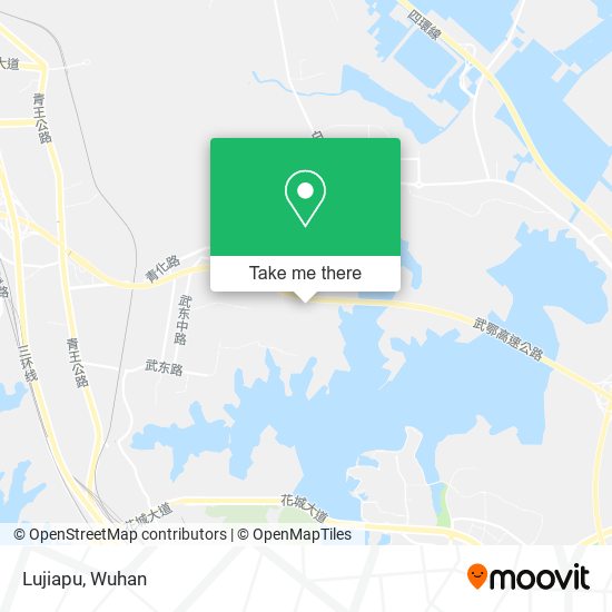 Lujiapu map