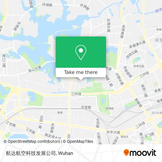 航达航空科技发展公司 map