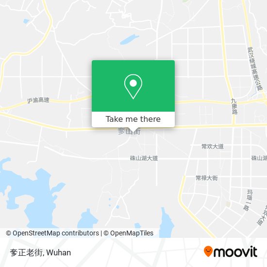 奓正老街 map