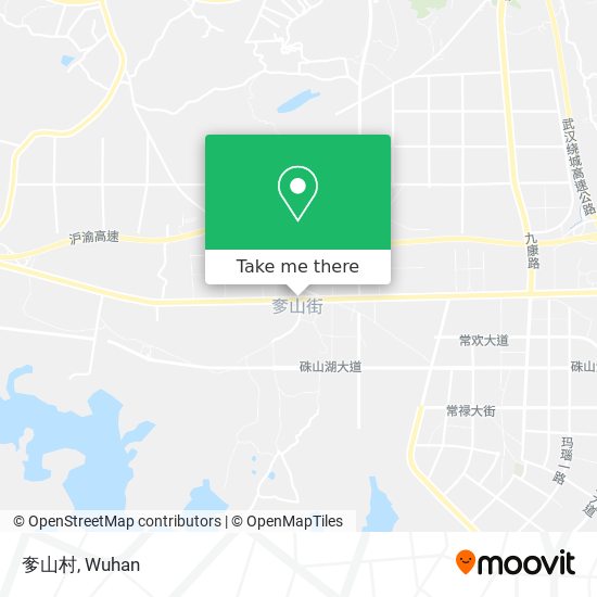 奓山村 map
