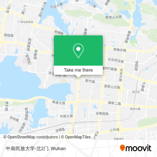 中南民族大学-北2门 map
