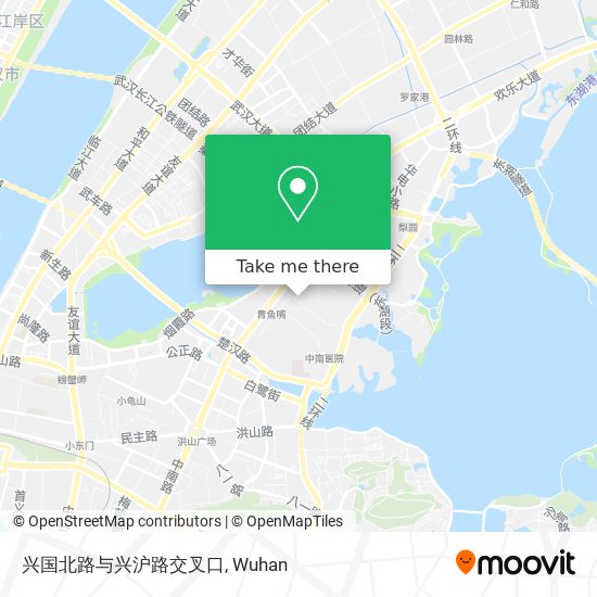 兴国北路与兴沪路交叉口 map