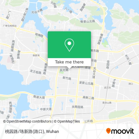 桃园路/珞新路(路口) map