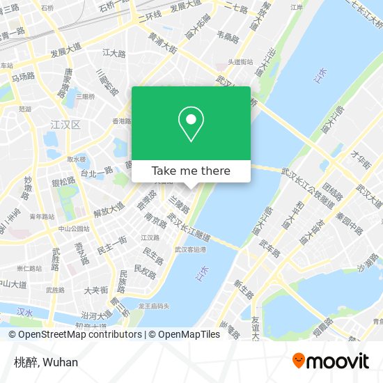 桃醉 map
