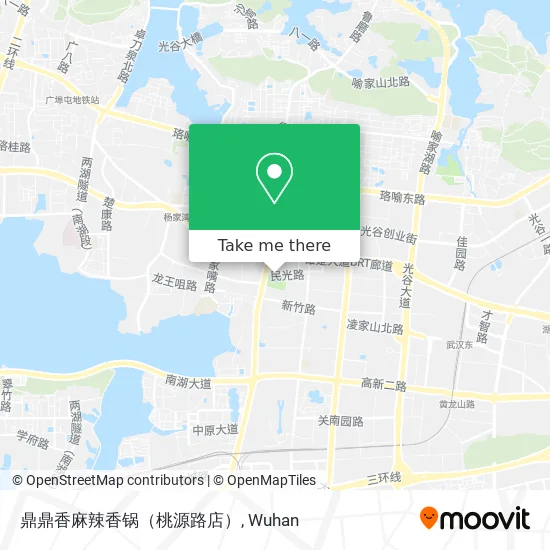 鼎鼎香麻辣香锅（桃源路店） map