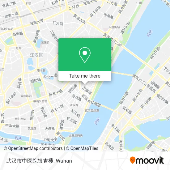 武汉市中医院银杏楼 map