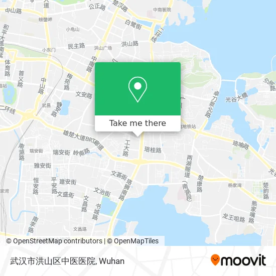 武汉市洪山区中医医院 map