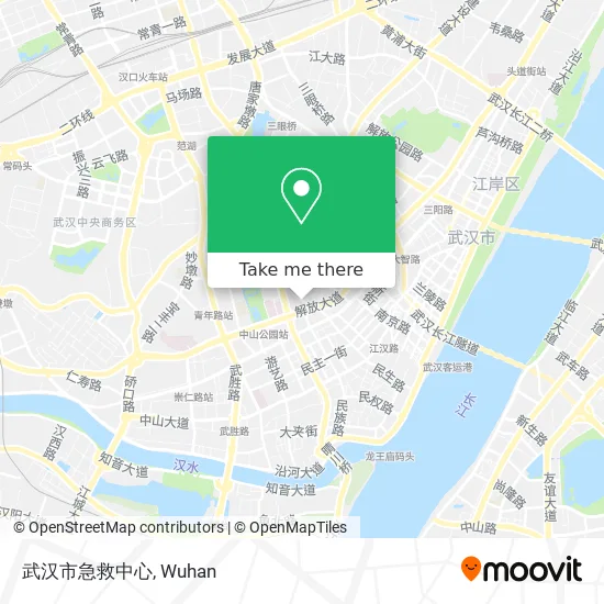 武汉市急救中心 map