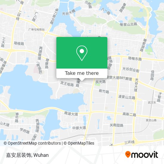 嘉安居装饰 map