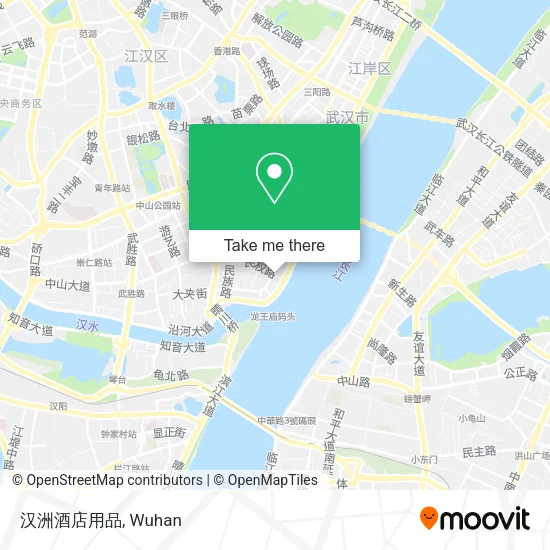 汉洲酒店用品 map