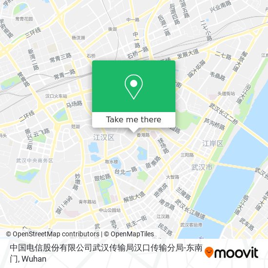 中国电信股份有限公司武汉传输局汉口传输分局-东南门 map