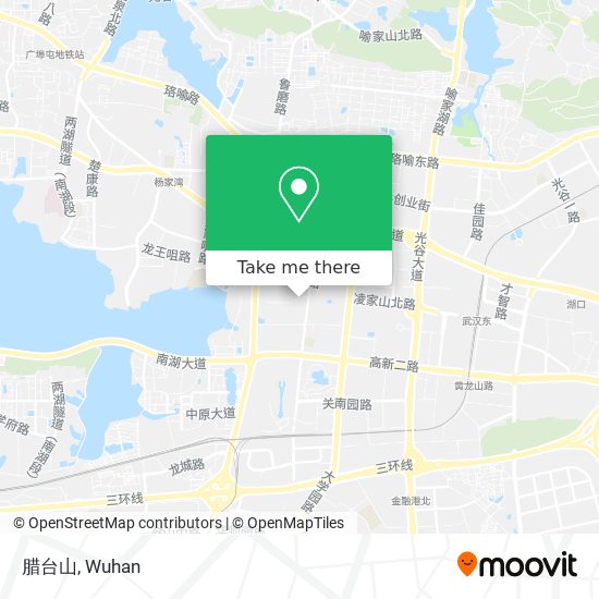 腊台山 map