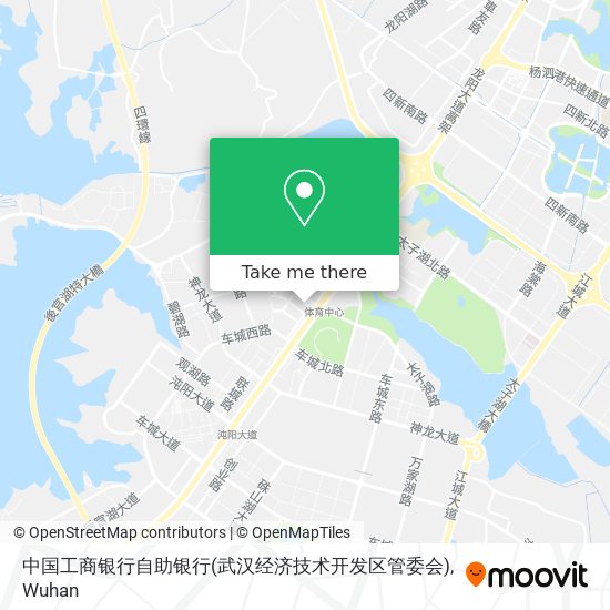 中国工商银行自助银行(武汉经济技术开发区管委会) map