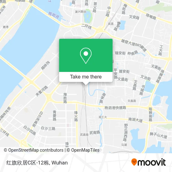 红旗欣居C区-12栋 map