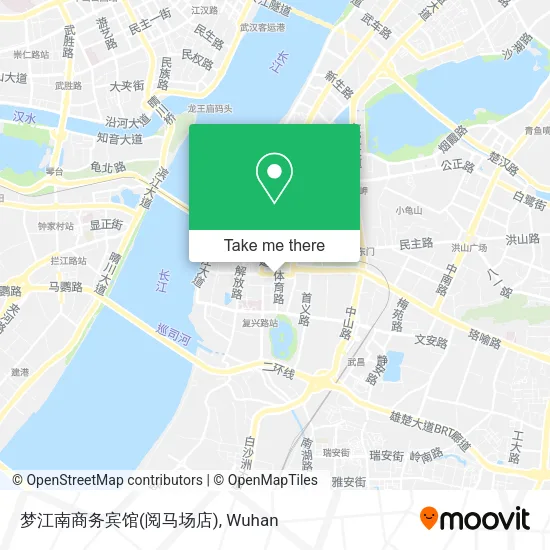 梦江南商务宾馆(阅马场店) map