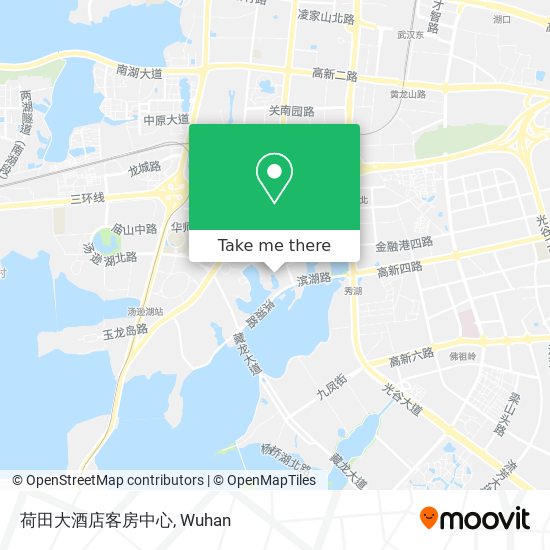 荷田大酒店客房中心 map