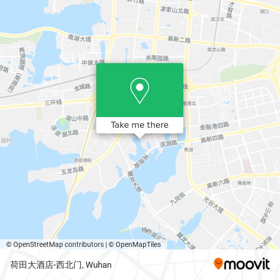 荷田大酒店-西北门 map