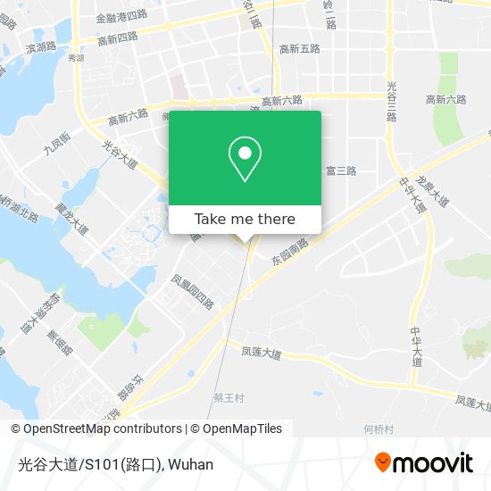 光谷大道/S101(路口) map