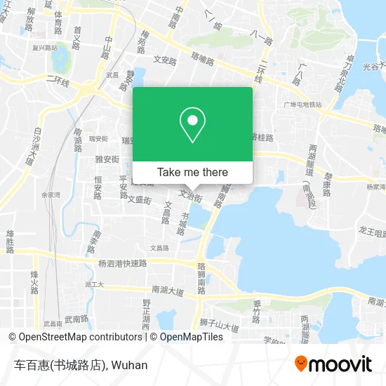 车百惠(书城路店) map