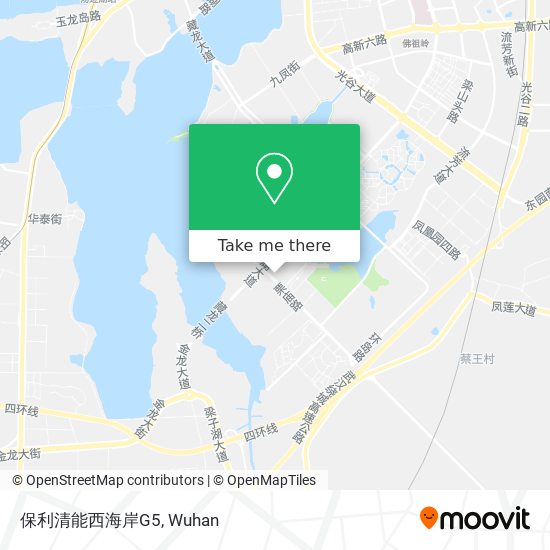 保利清能西海岸G5 map