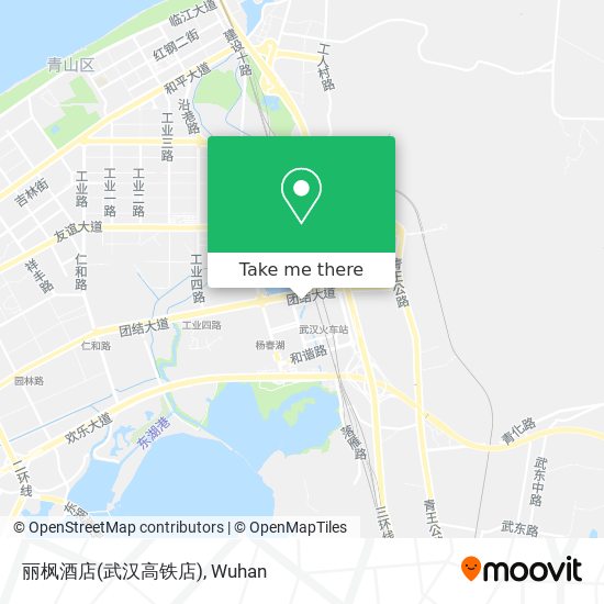 丽枫酒店(武汉高铁店) map