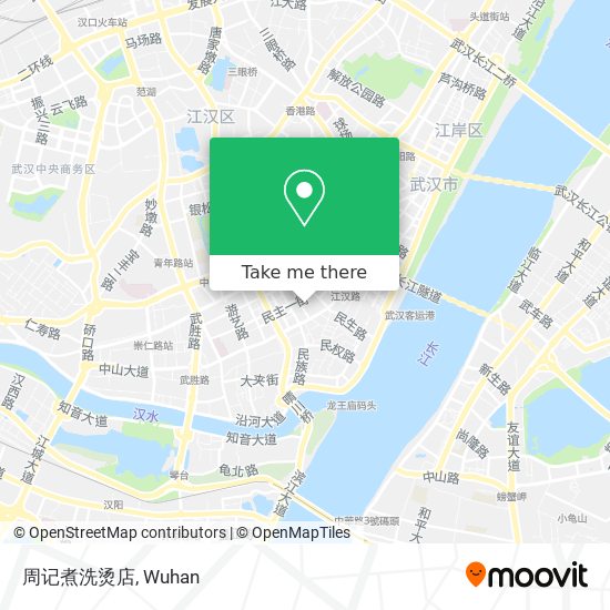 周记煮洗烫店 map